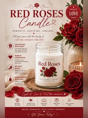 🌹Red Roses🌹🕯️